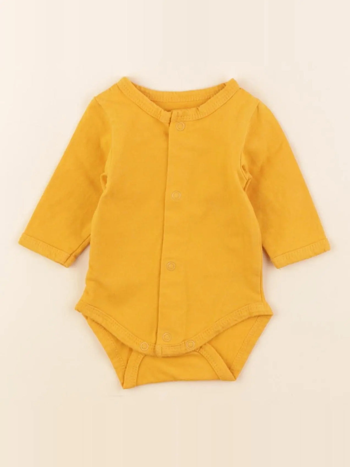 Vertbaudet - body jaune - 1 mois