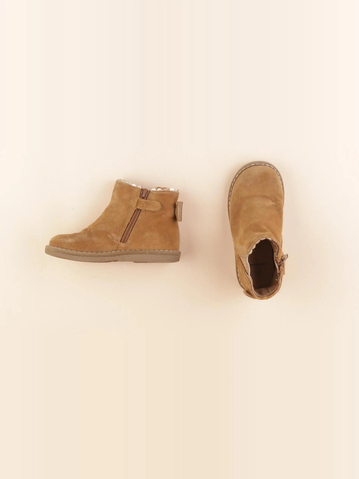 Vertbaudet - bottillons marron - pointure 25