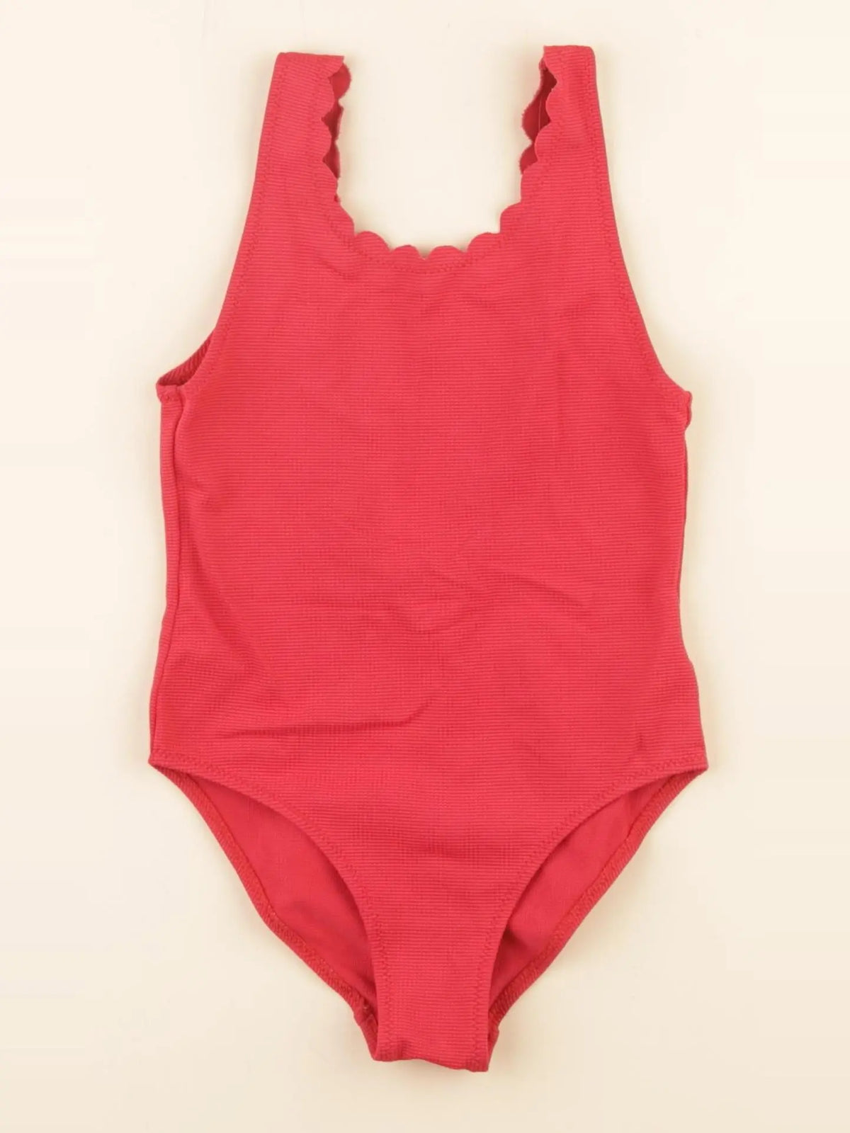 Monoprix - maillot de bain rouge - 6 ans