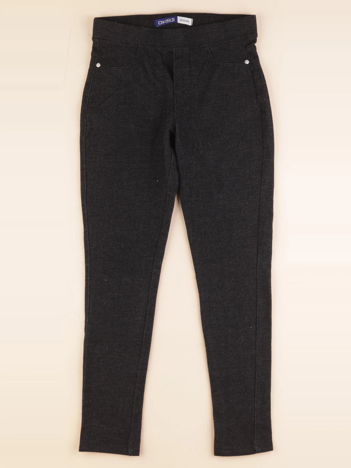 Okaidi - jegging noir - 10 ans