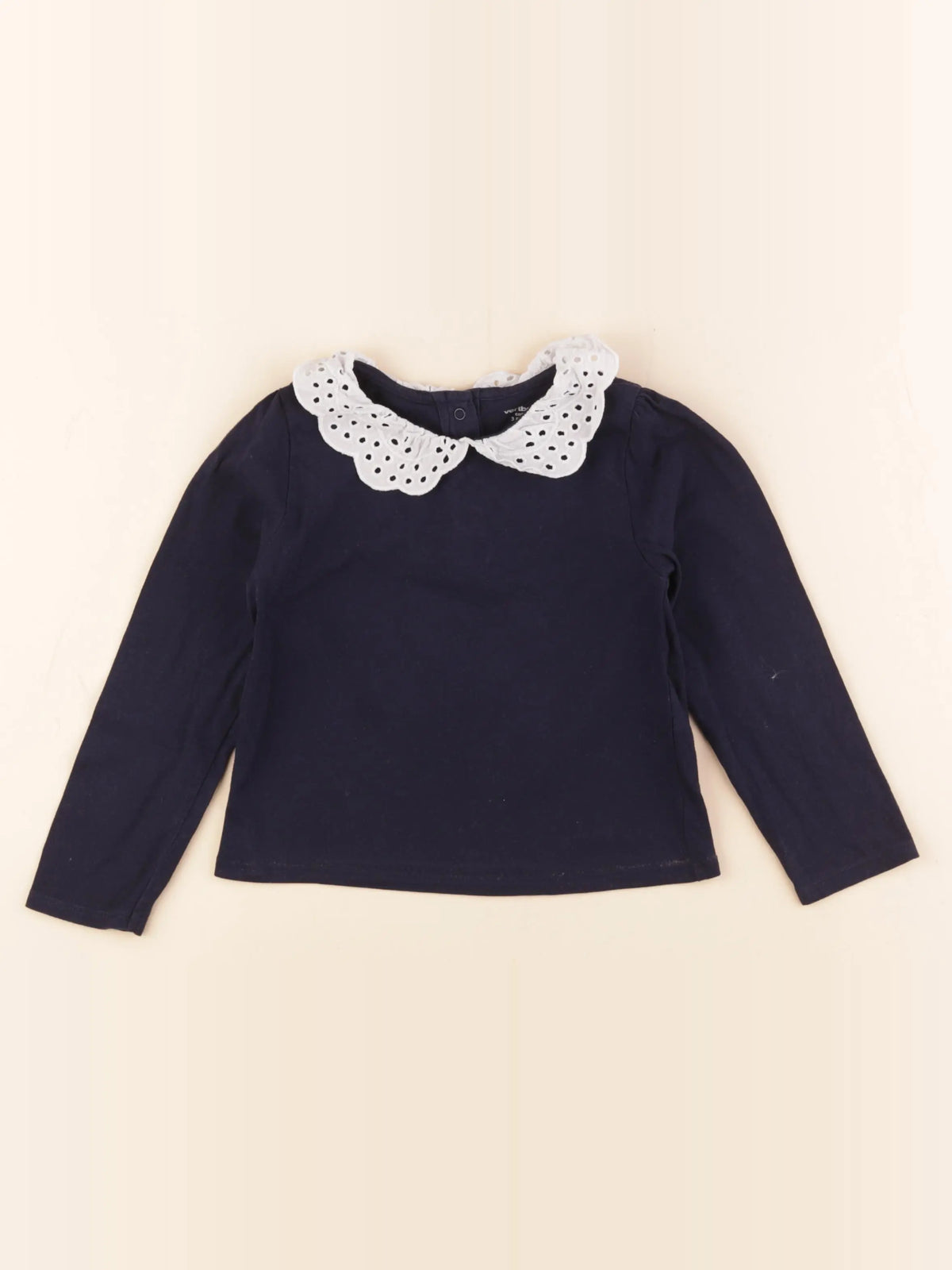 Vertbaudet - tee-shirt bleu - 3 ans