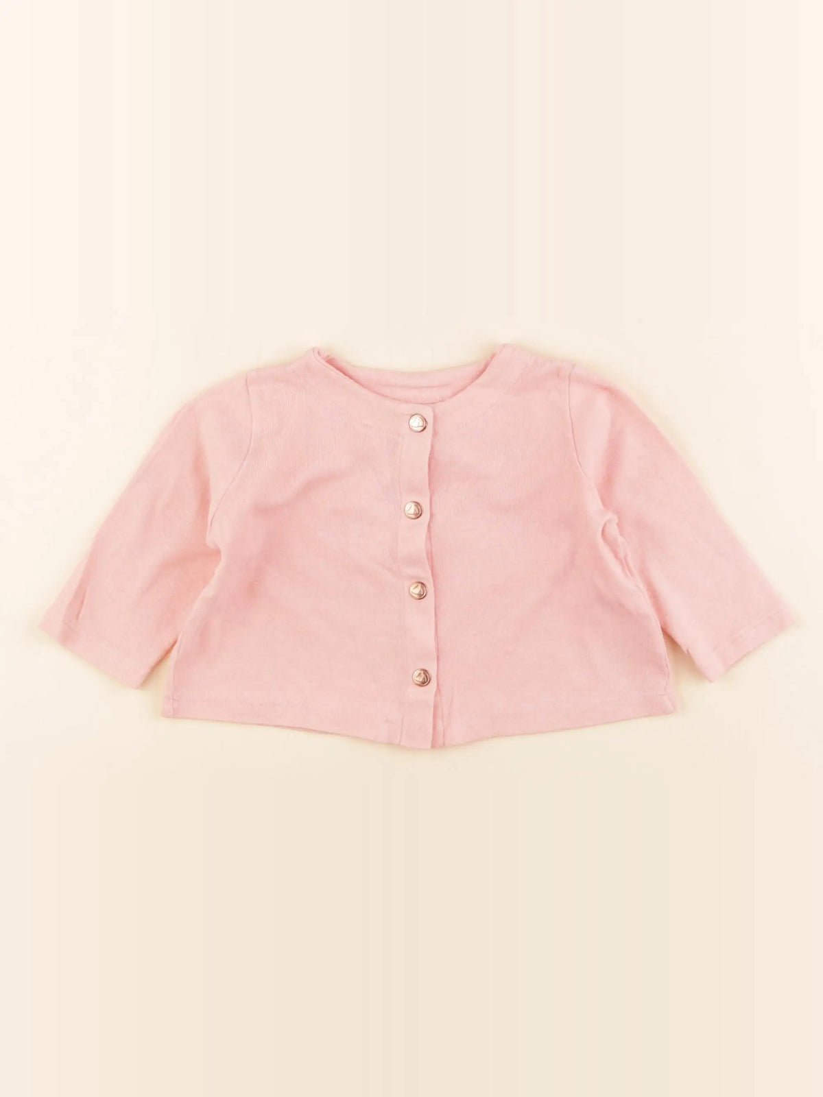 Petit Bateau - tee-shirt rose - 6 mois