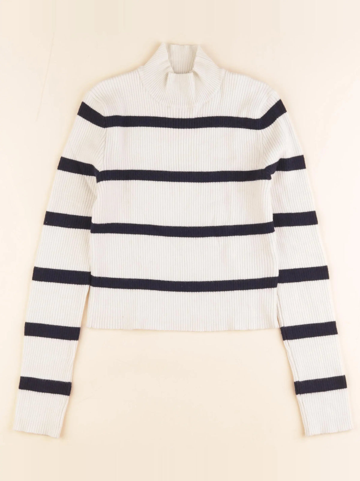 La Redoute - pull bleu, blanc - 10 ans