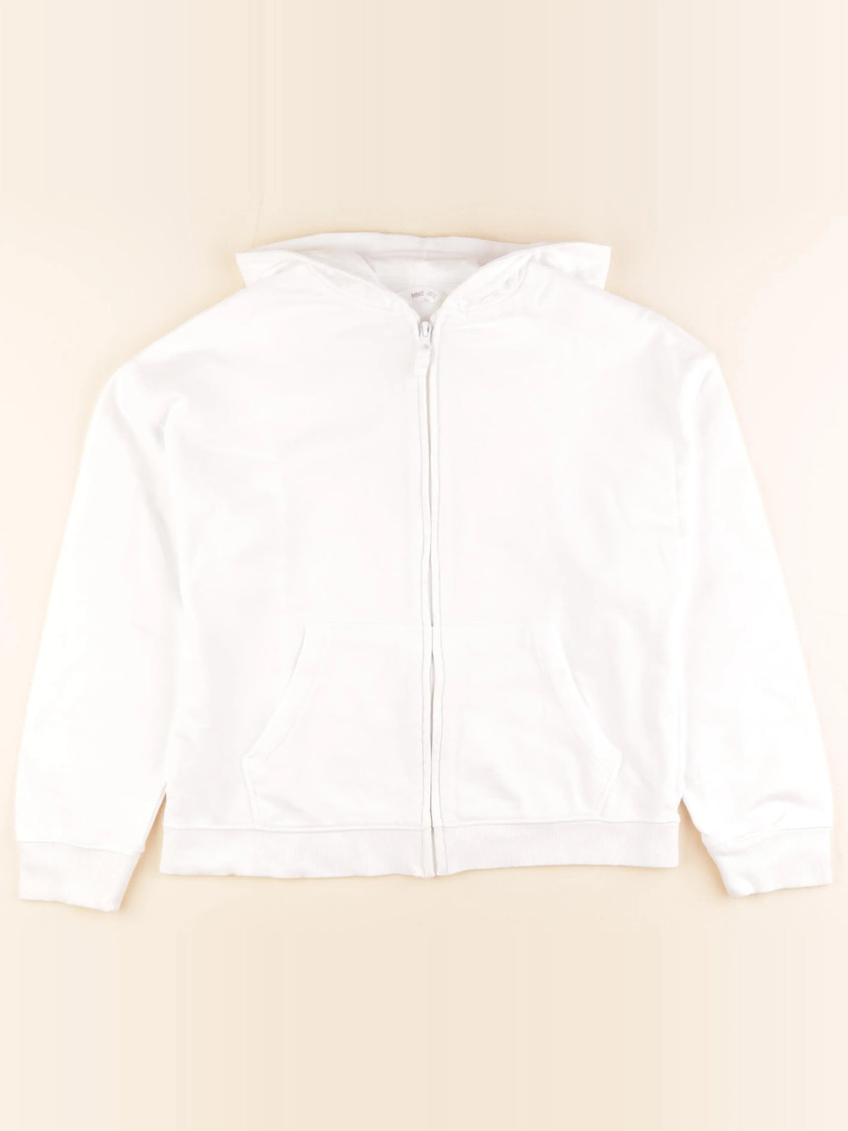 Mango - sweat blanc - 11/12 ans