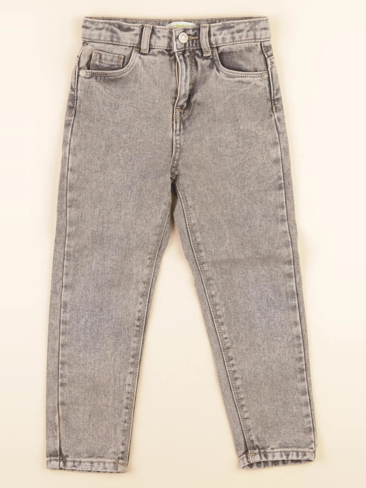Vertbaudet - jean gris - 4 ans