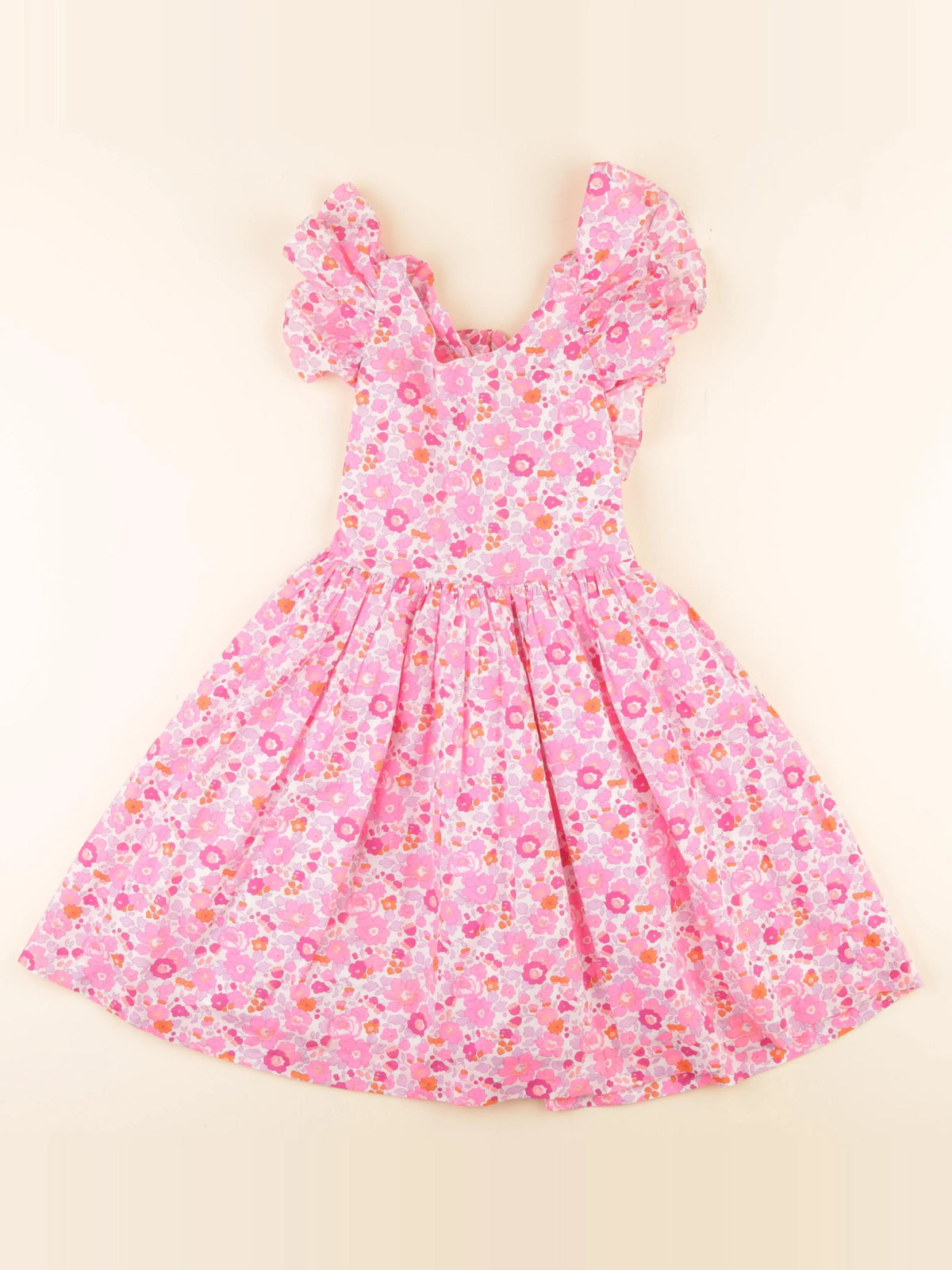 Jacadi - robe liberty rose - 8 ans