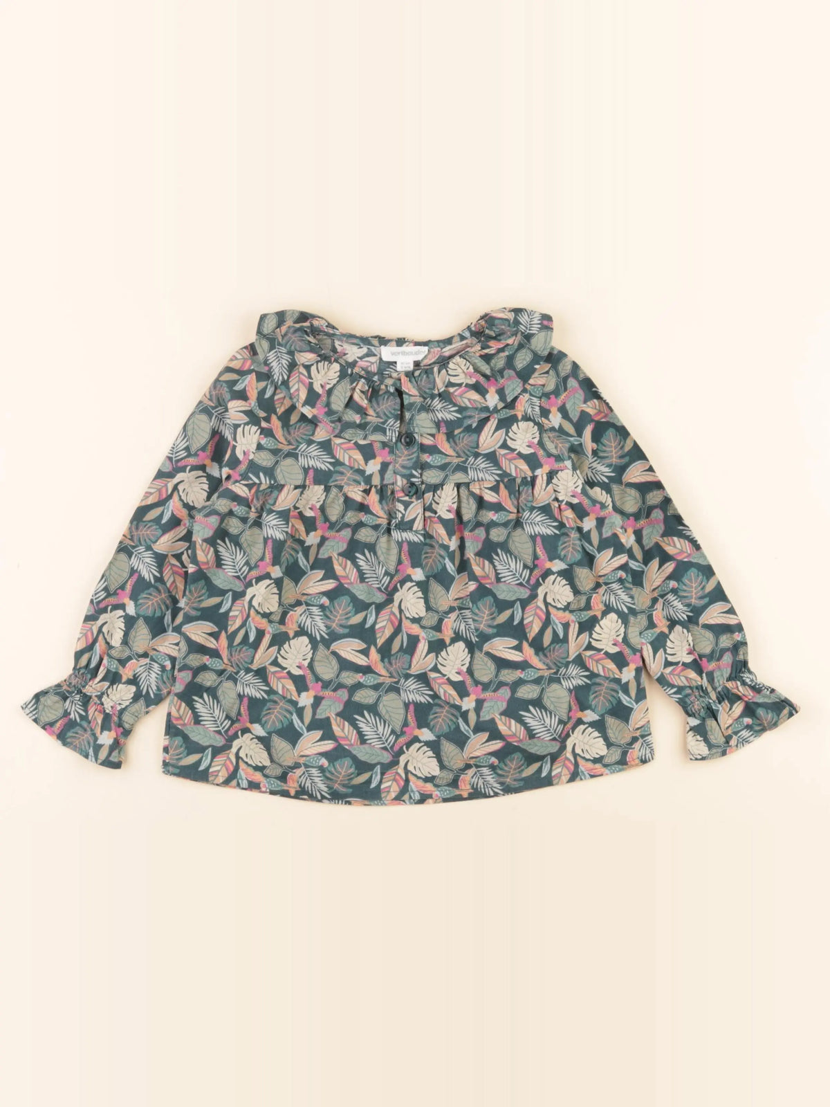 Vertbaudet - blouse multicolore - 3 ans