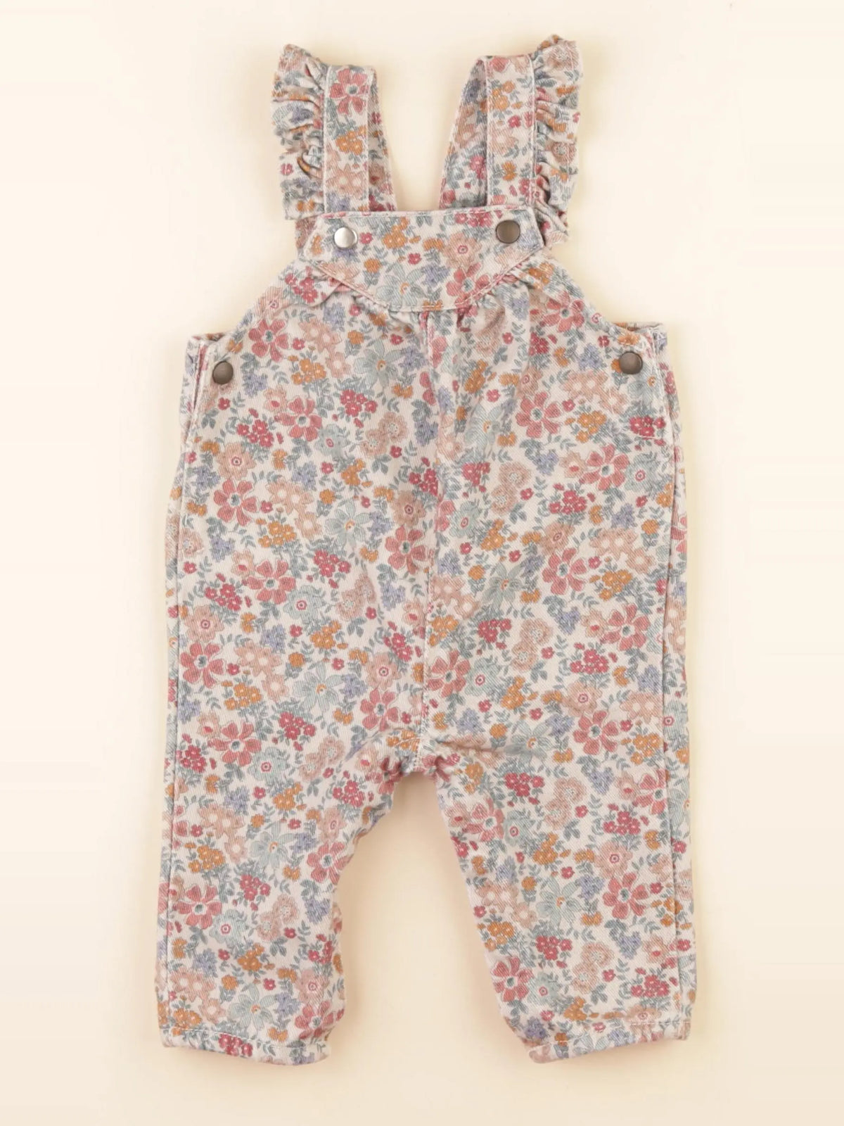 Boutchou - salopette multicolore - 6 mois