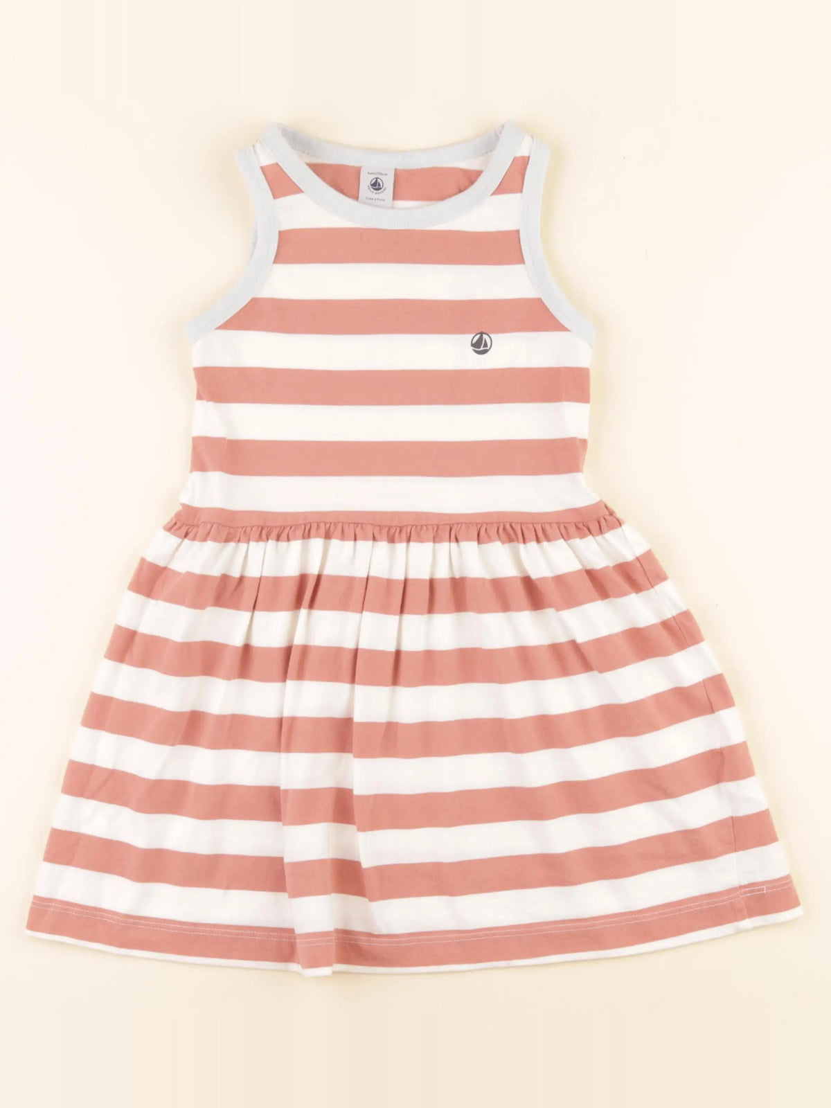 Petit Bateau - robe rose - 6 ans