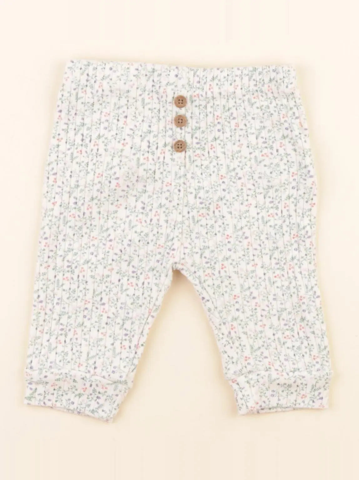 Boutchou - legging multicolore - 3 mois