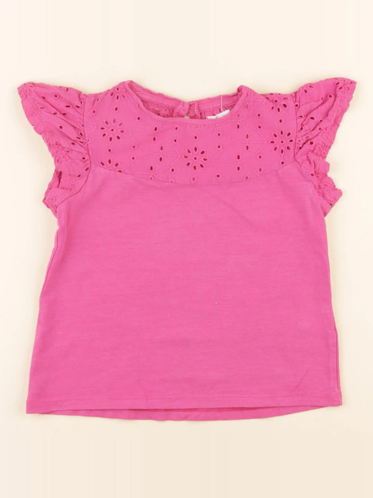 Vertbaudet - tee-shirt rose - 5 ans
