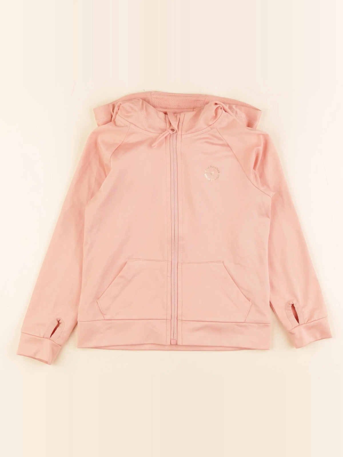 Vertbaudet - sweat rose - 4 ans