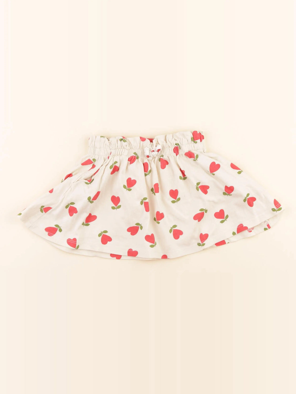Vertbaudet - jupe beige - 2 ans