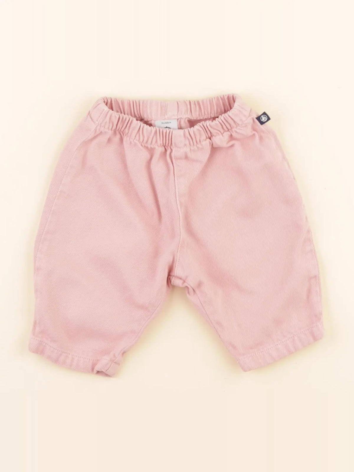 Petit Bateau - pantalon rose - 3 mois