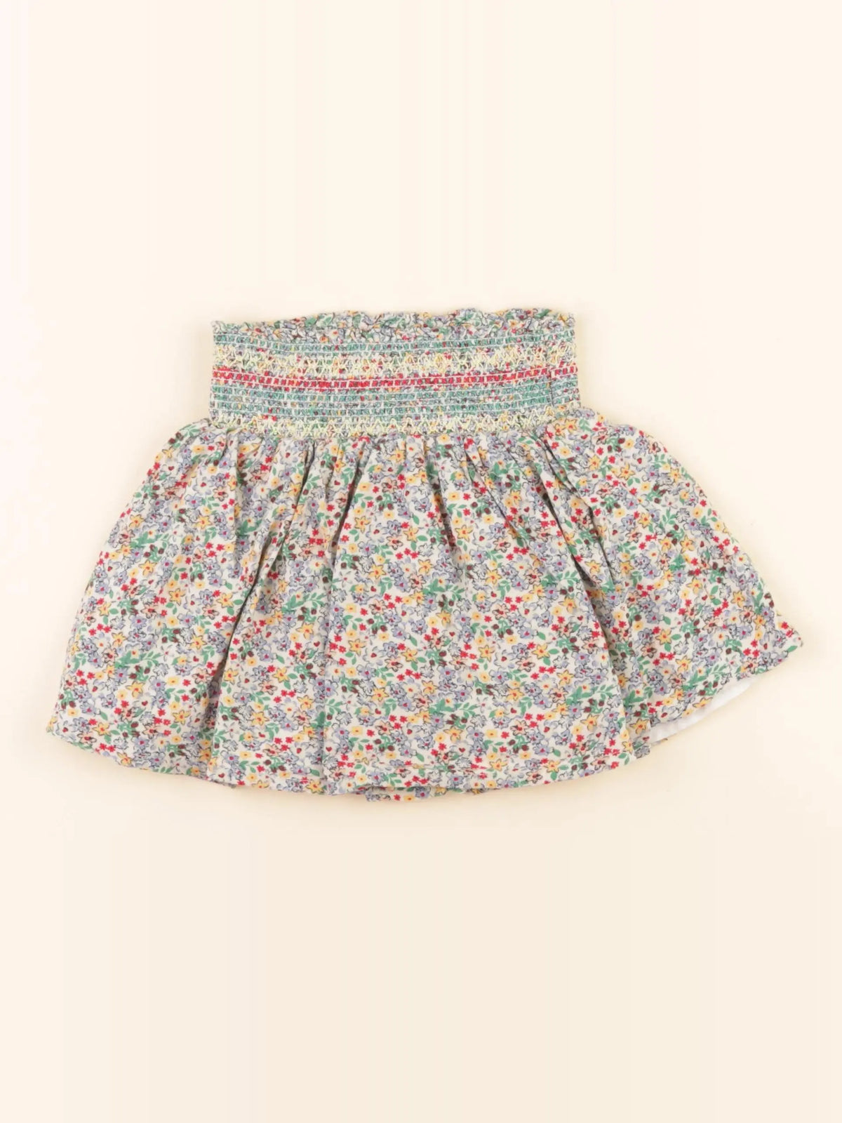 Monoprix - jupe multicolore - 3 ans