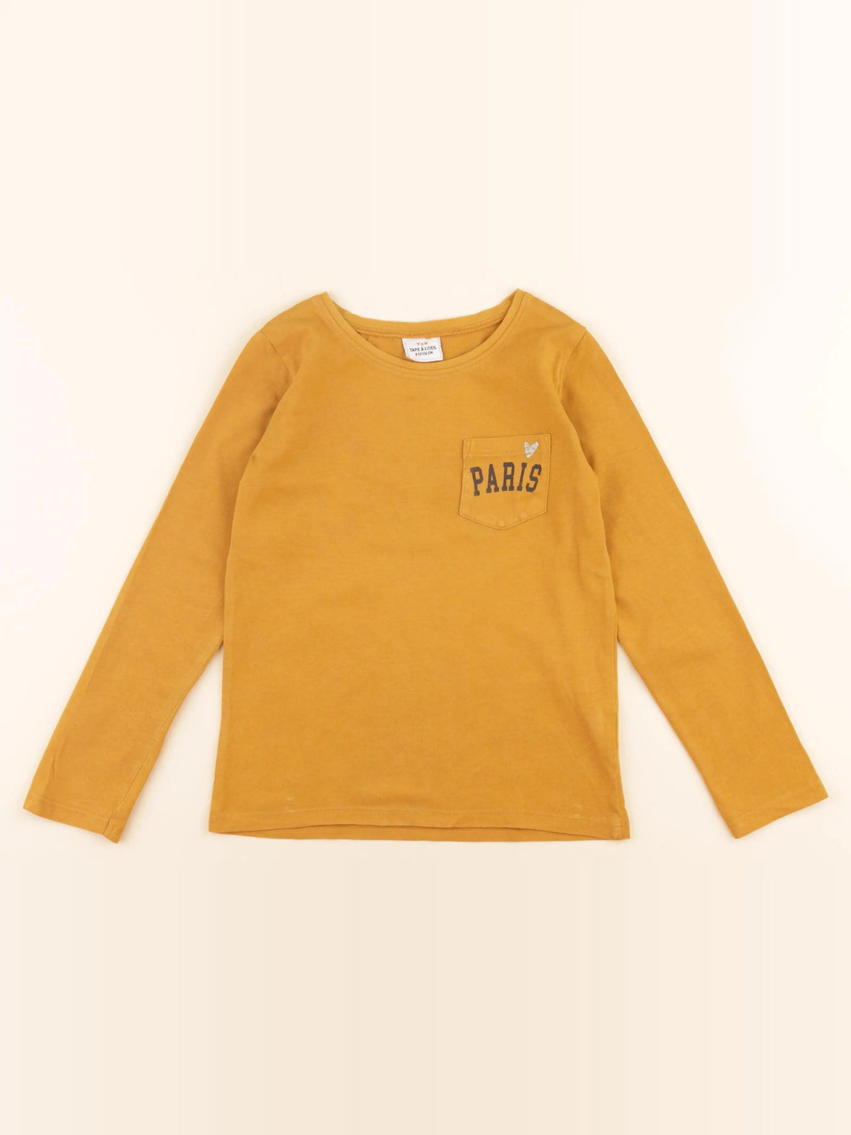 Tape à l'oeil - tee-shirt jaune - 6 ans