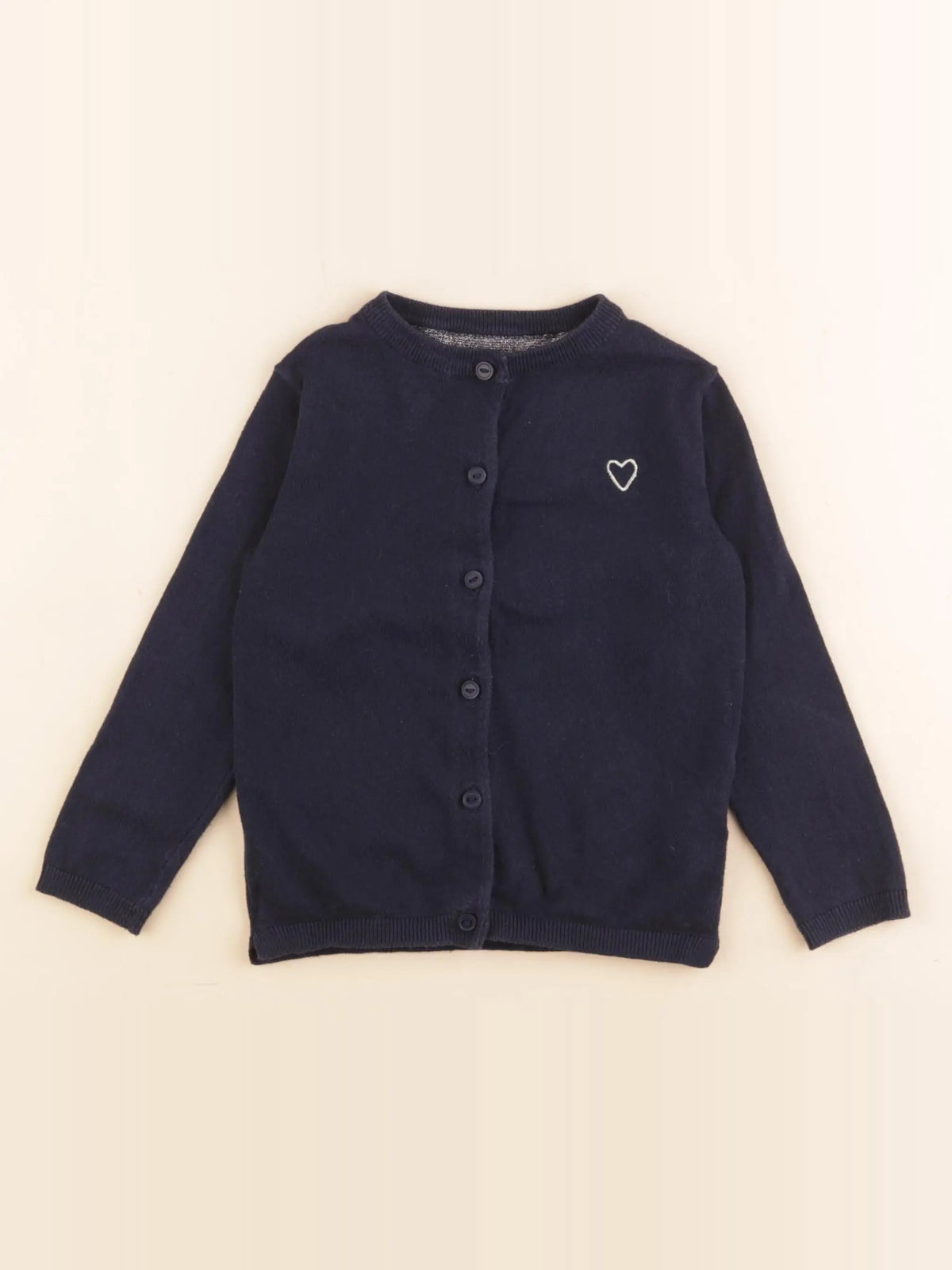 Vertbaudet - gilet bleu - 3 ans
