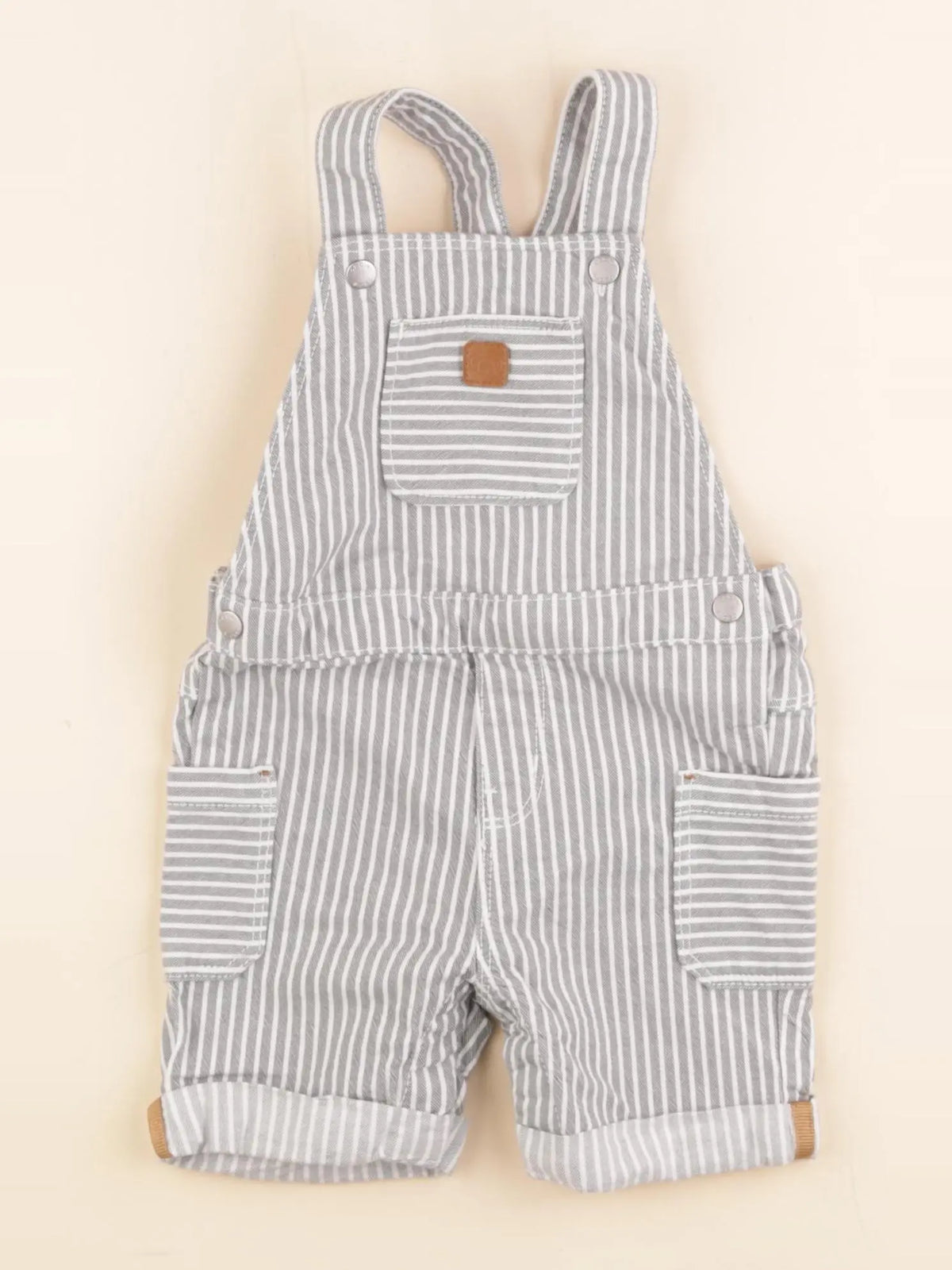 Obaïbi - salopette gris - 18 mois