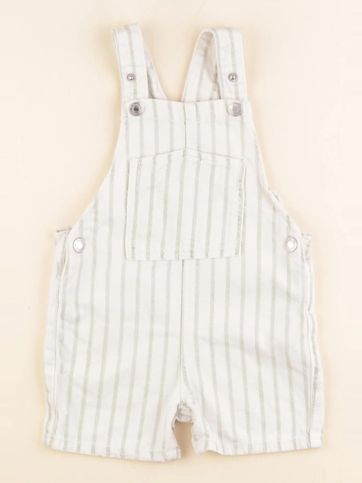 Zara - salopette blanc, vert - 9/12 mois