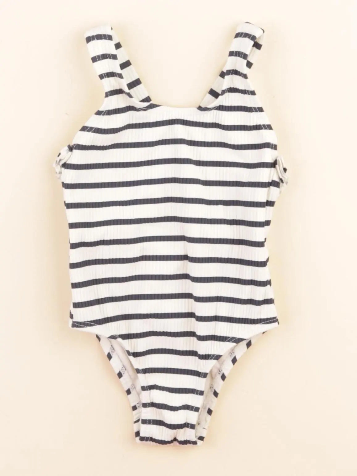 Tape à l'oeil - maillot de bain bleu, blanc - 6 mois