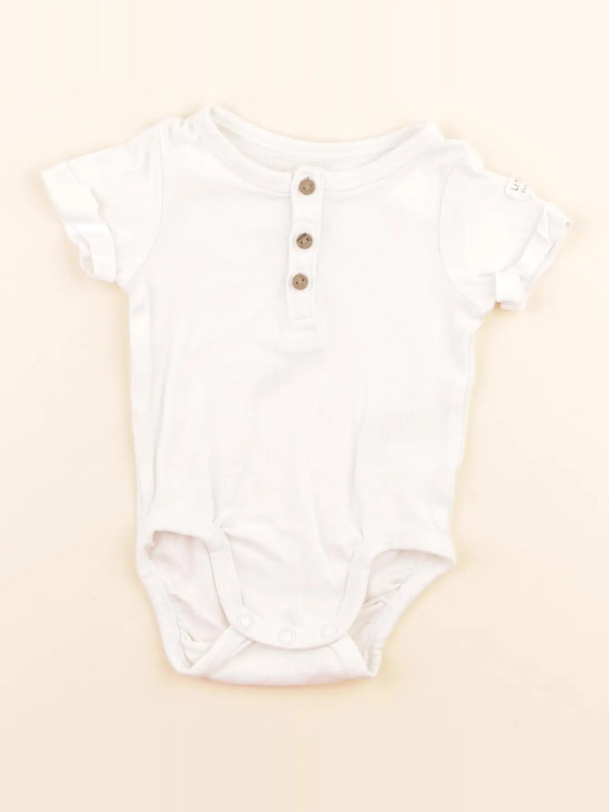 H&M - body tee-shirt blanc - 1/2 mois