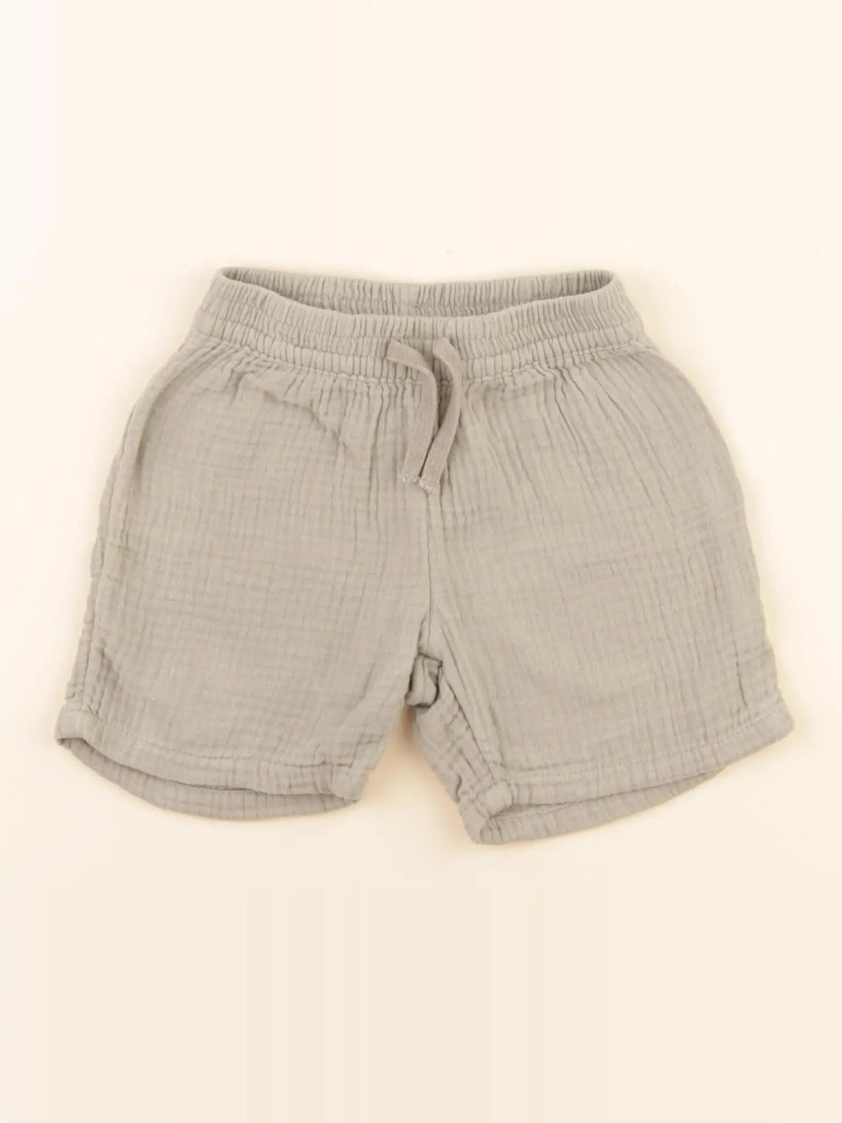 H&M - short vert - 4/6 mois