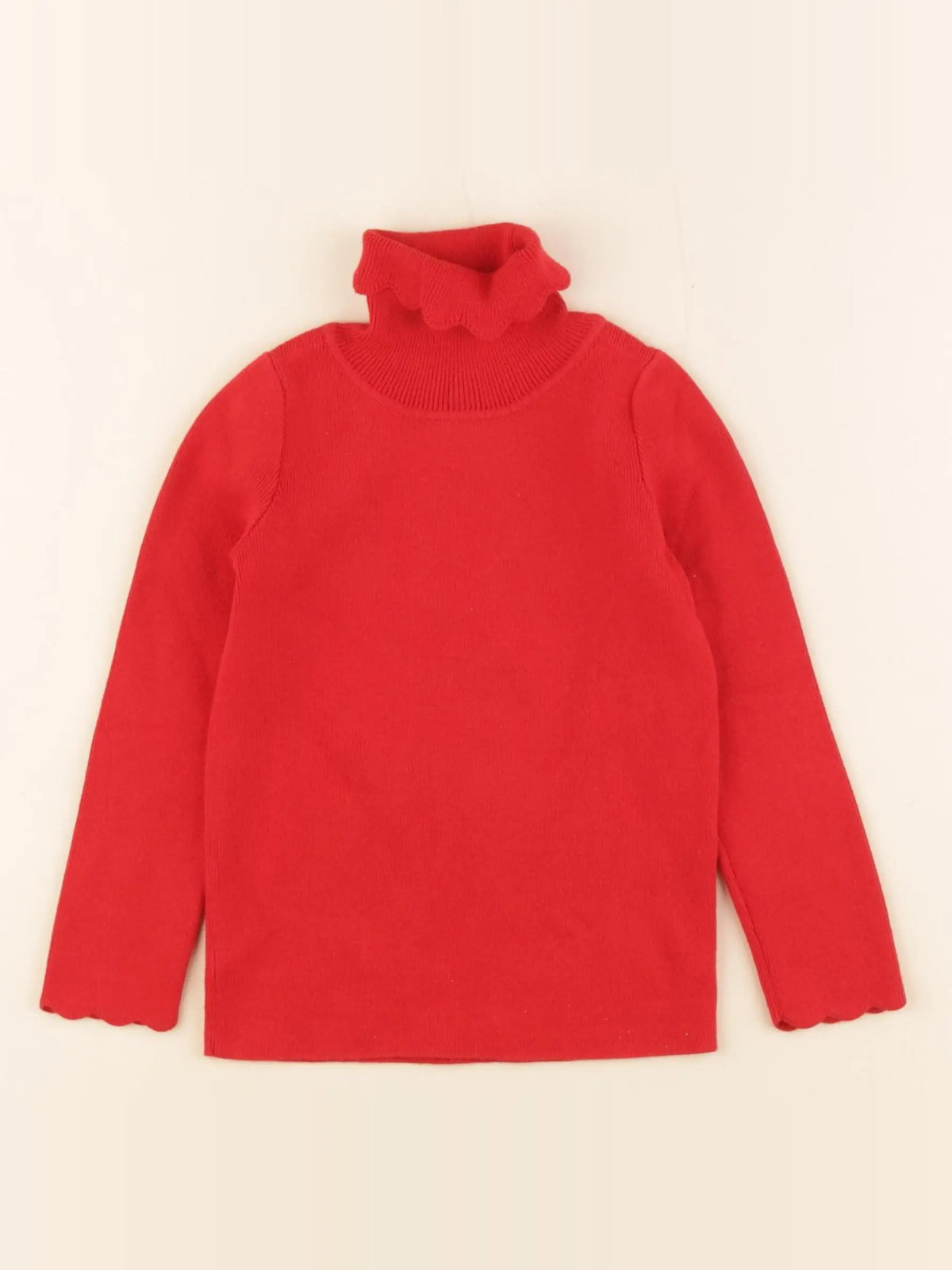 Jacadi - pull rouge - 3 ans