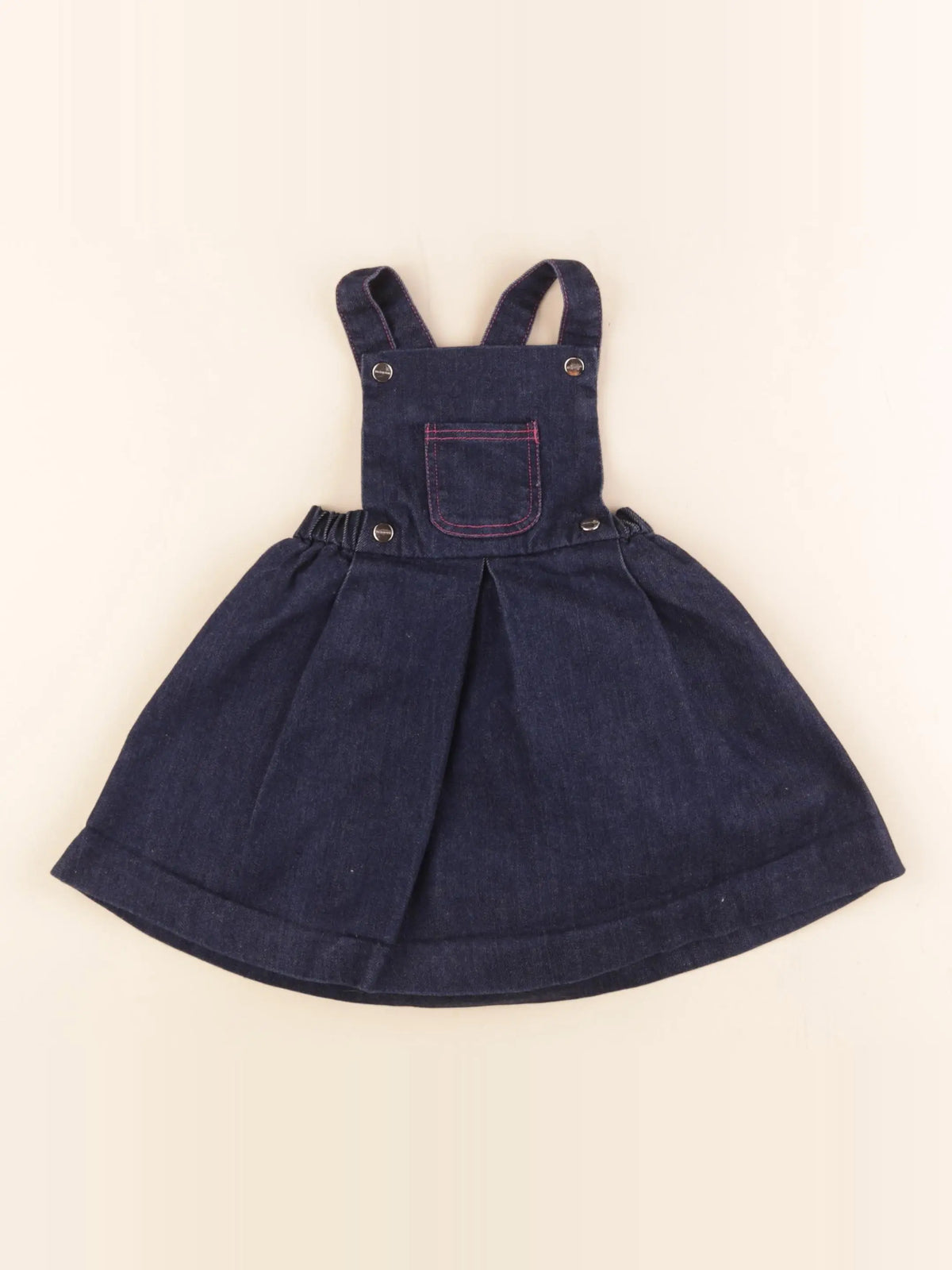 Jacadi - robe bleu, rose - 24 mois