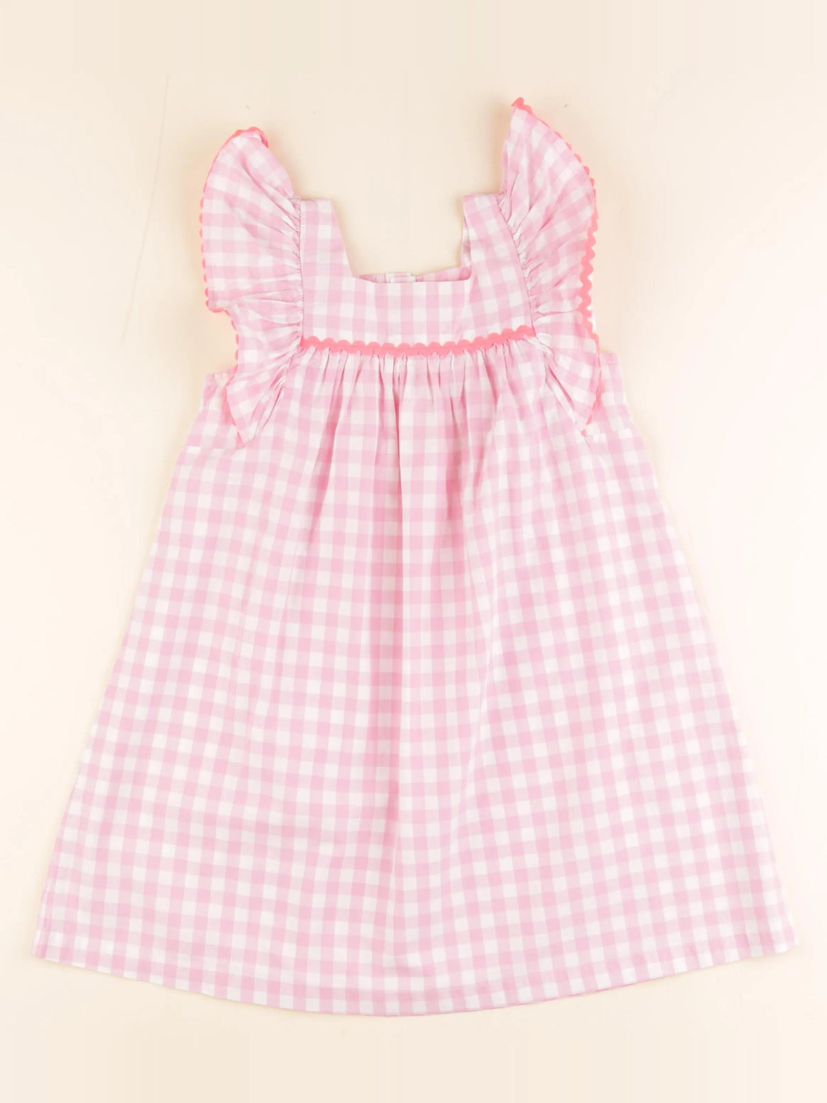 Jacadi - robe blanc, rose - 4 ans