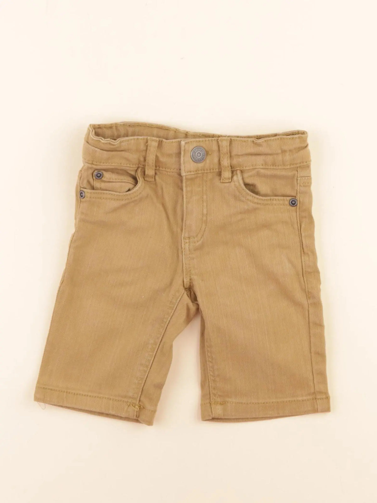 Vertbaudet - short marron - 2 ans