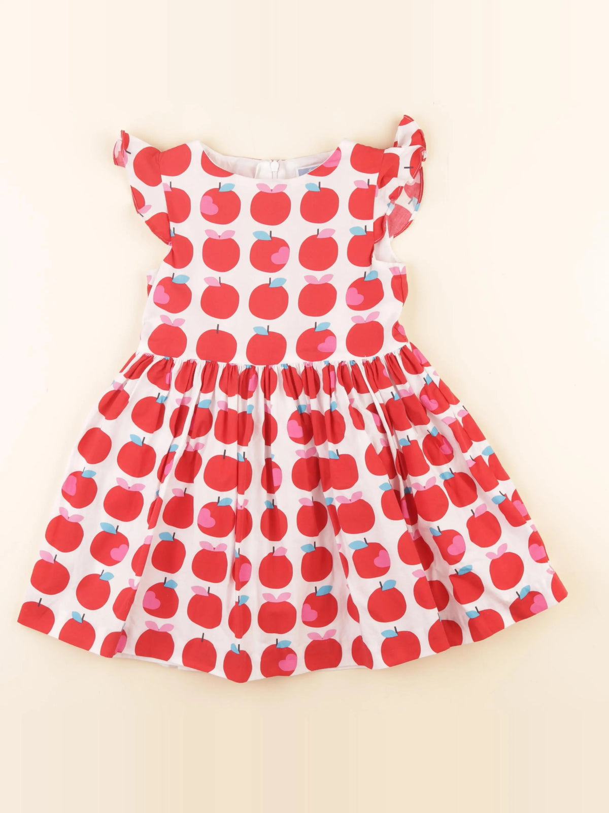 Jacadi - robe rouge - 5 ans