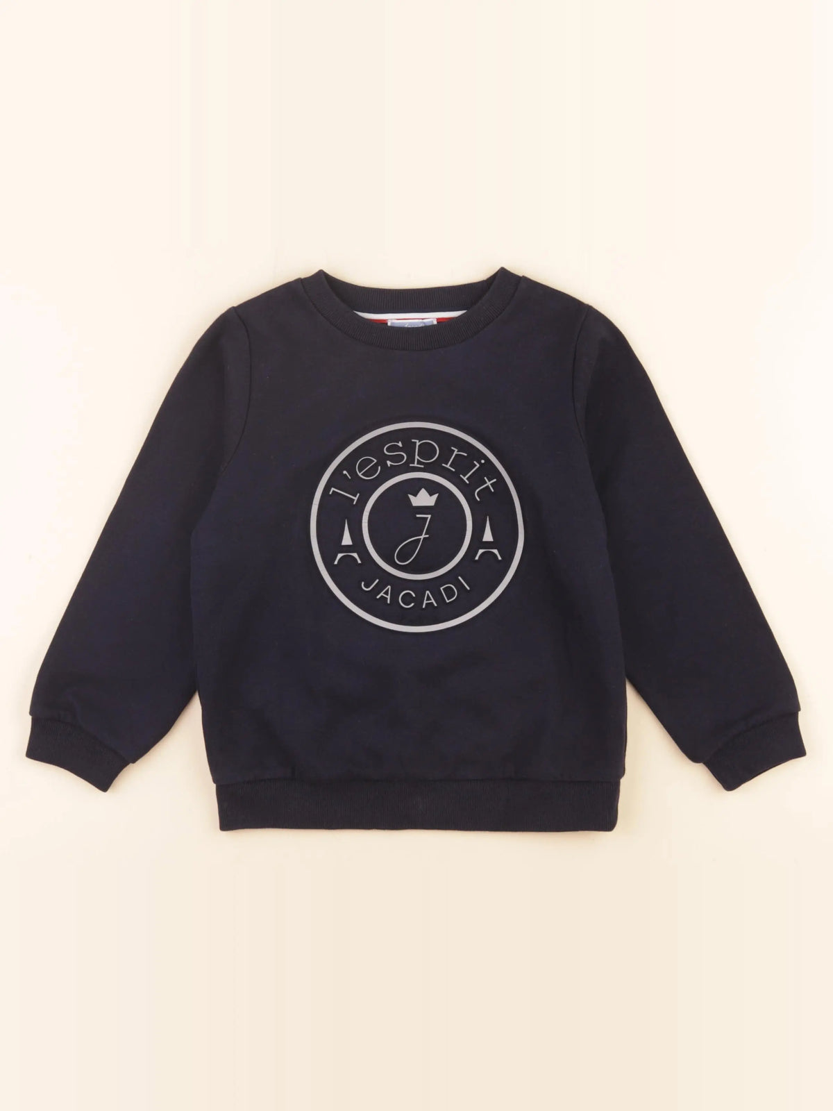 Jacadi - sweat bleu - 6 ans
