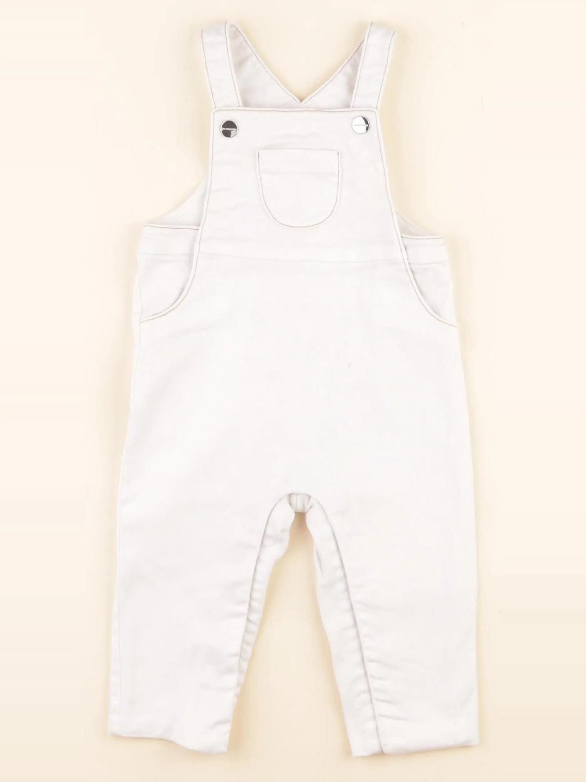 Jacadi - salopette beige - 12 mois