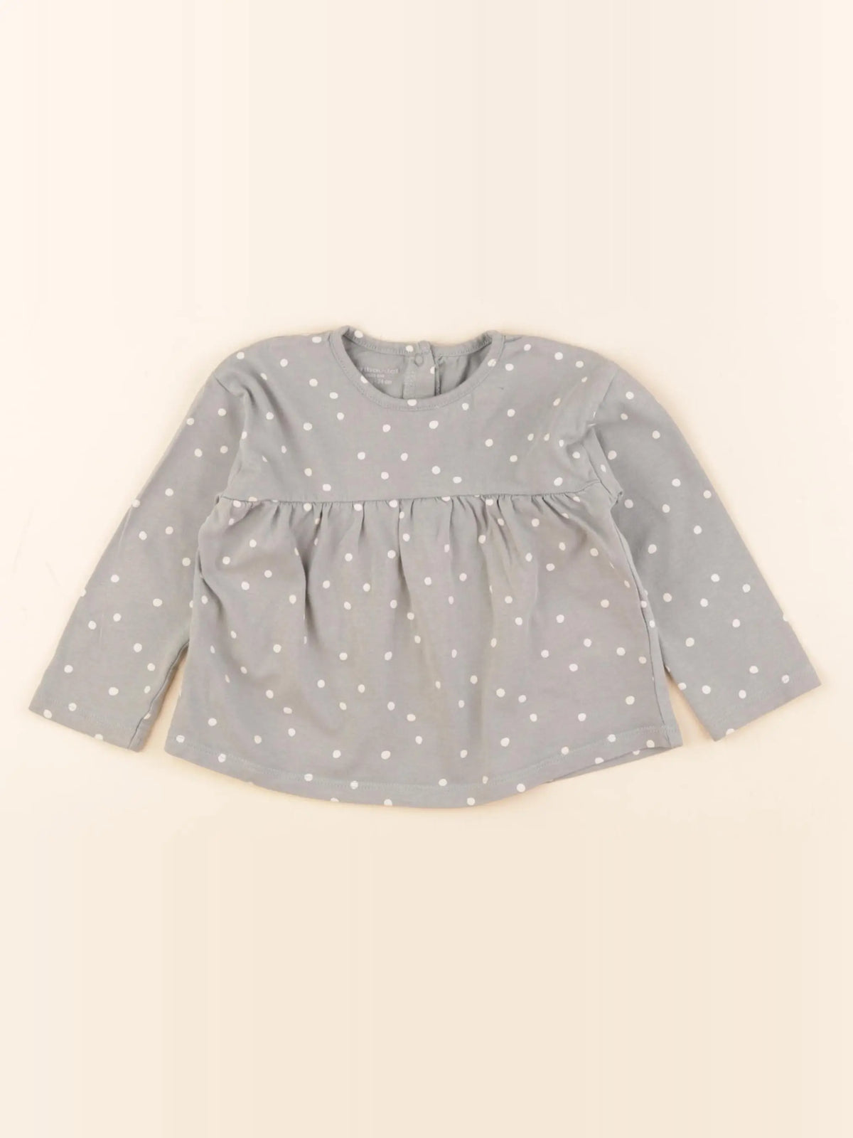 Vertbaudet - tee-shirt vert - 12 mois