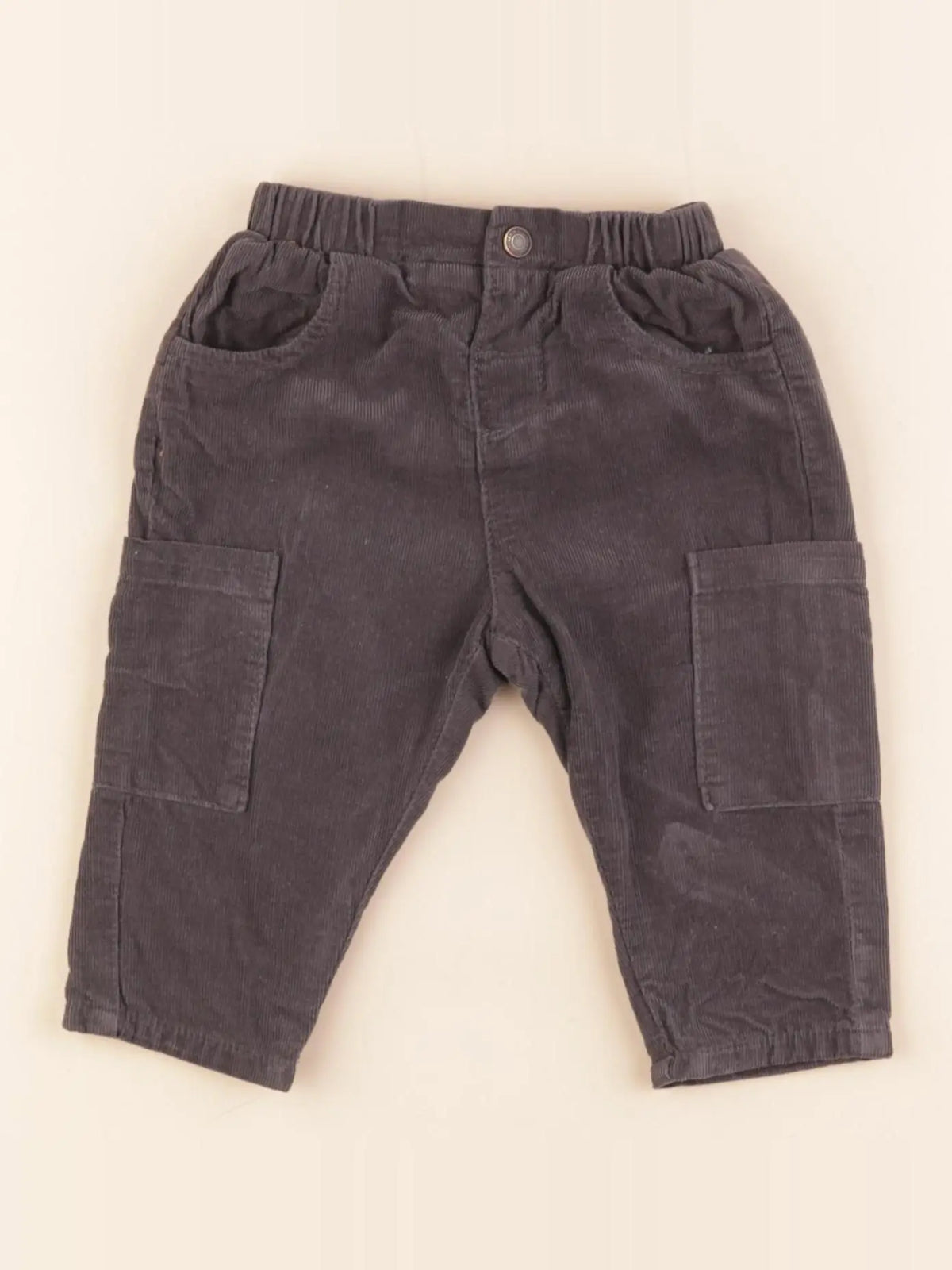 Vertbaudet - pantalon noir - 6 mois