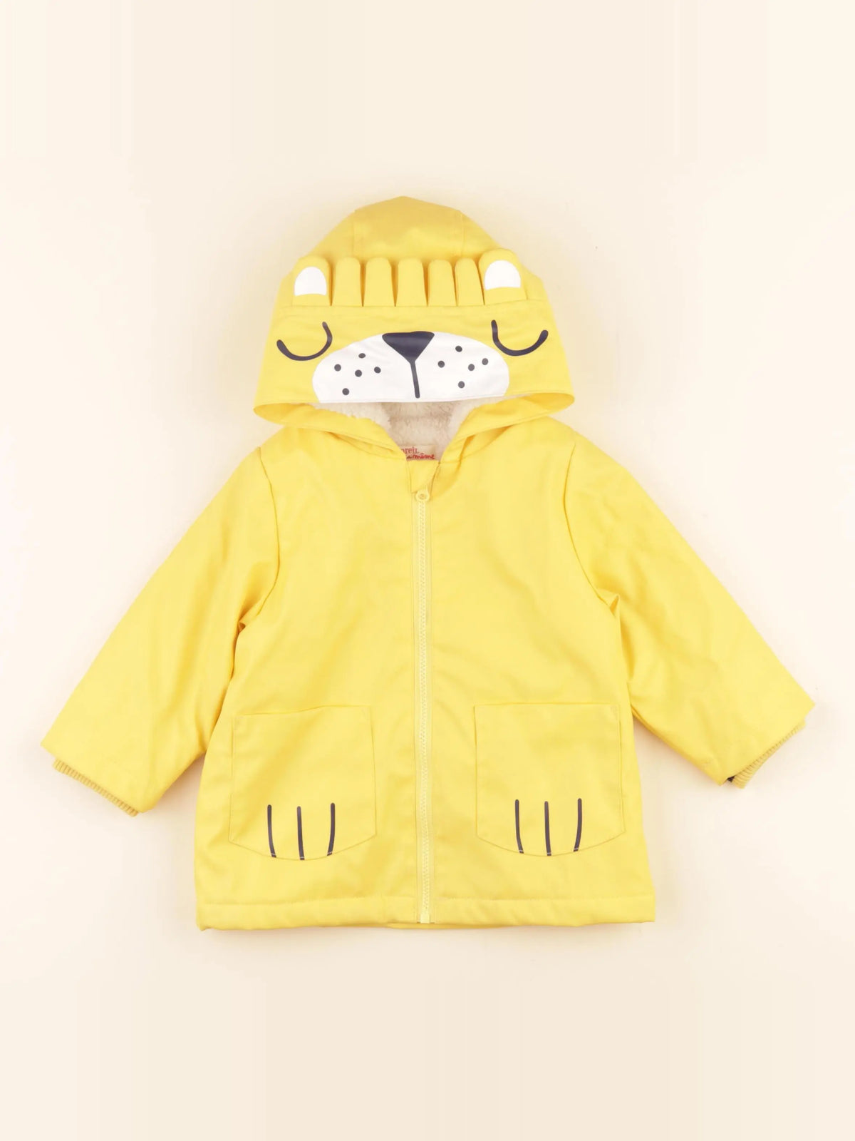 DPAM - imperméable jaune - 6 mois
