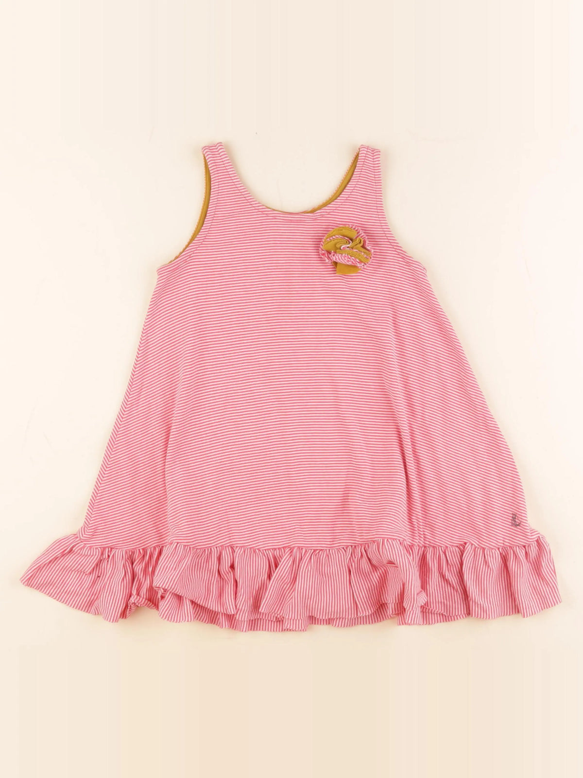 Petit Bateau - robe rose - 5 ans