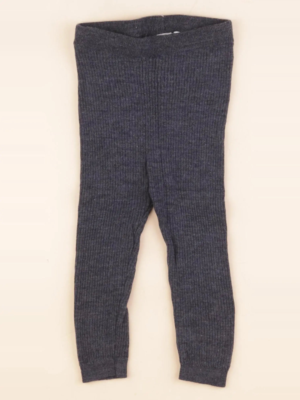 H&M - legging gris - 9/12 mois
