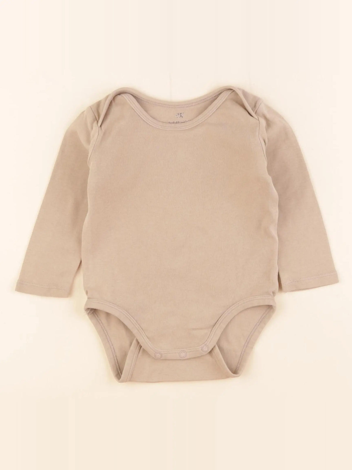 H&M - body marron - 9/12 mois