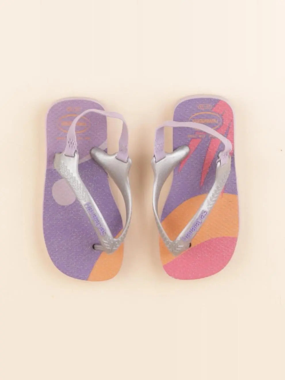 Havaianas - tongs violet, or - pointure 25/26