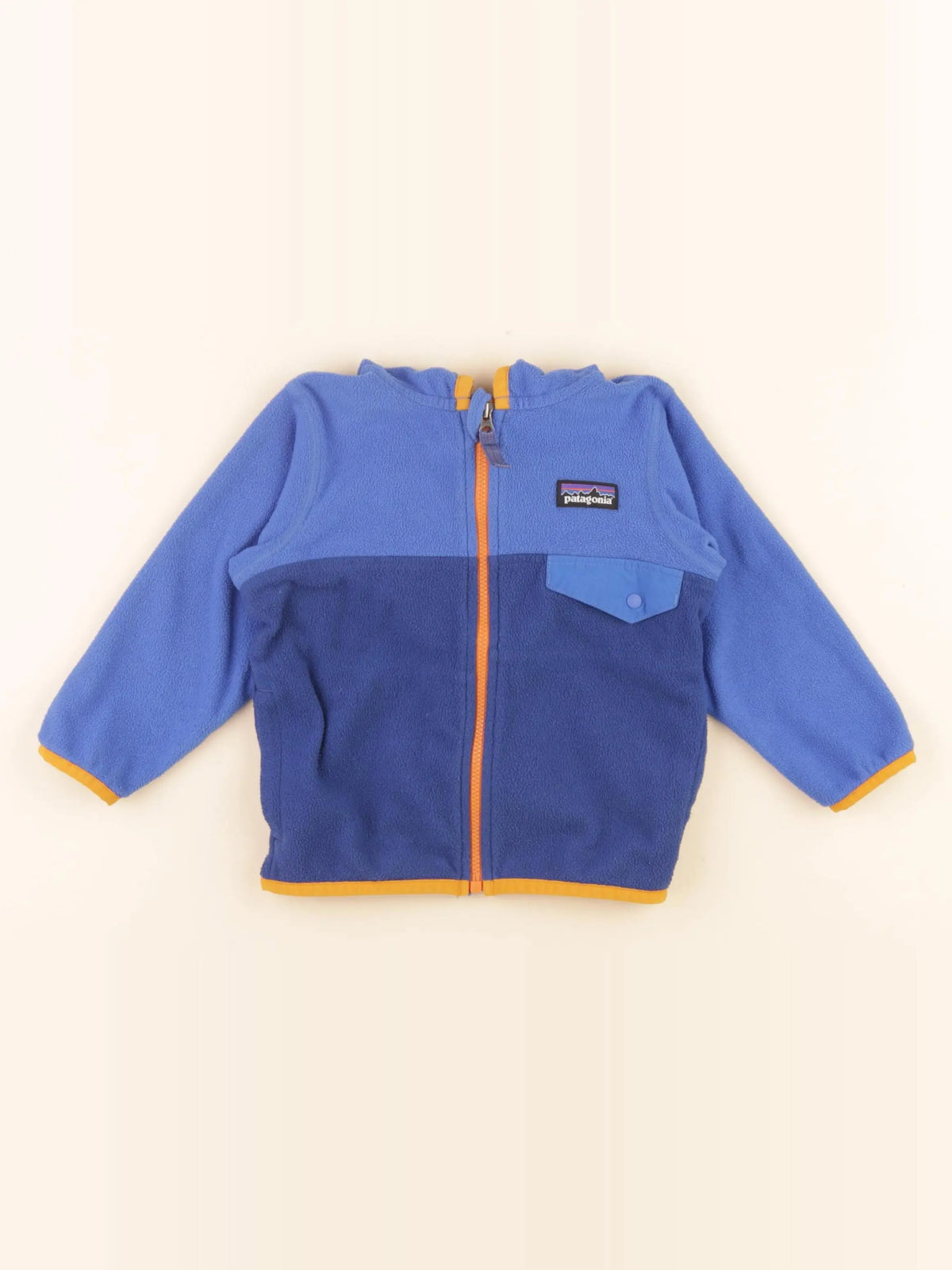 Patagonia - polaire bleu - 12/18 mois