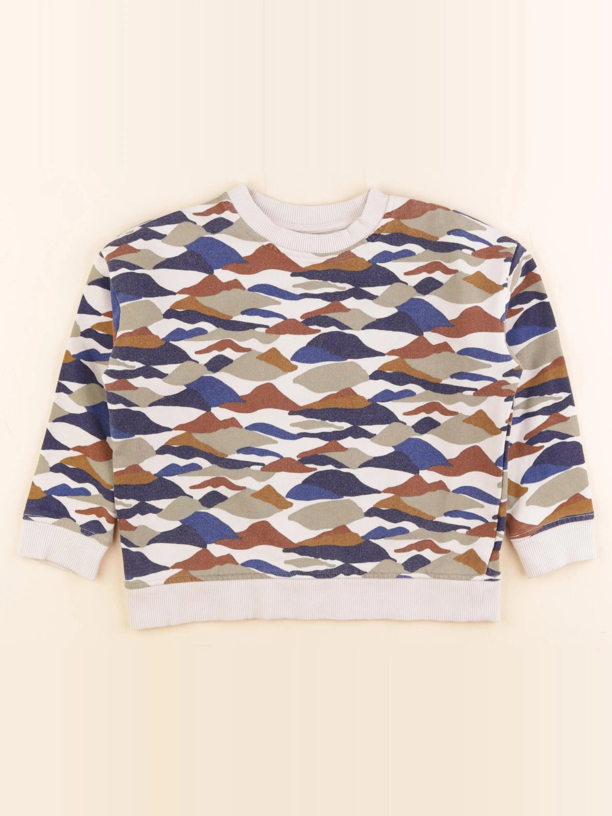 Monoprix - sweat multicolore - 6 ans