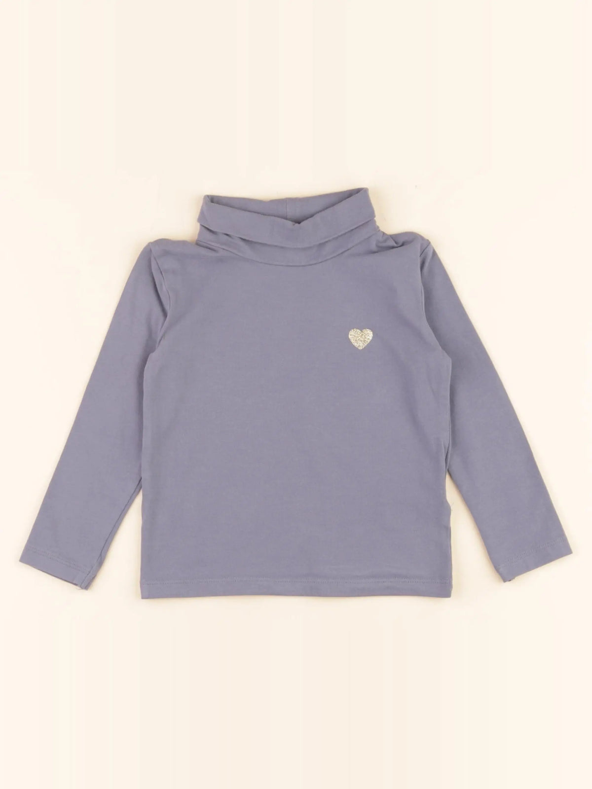 Vertbaudet - sous-pull bleu - 2 ans