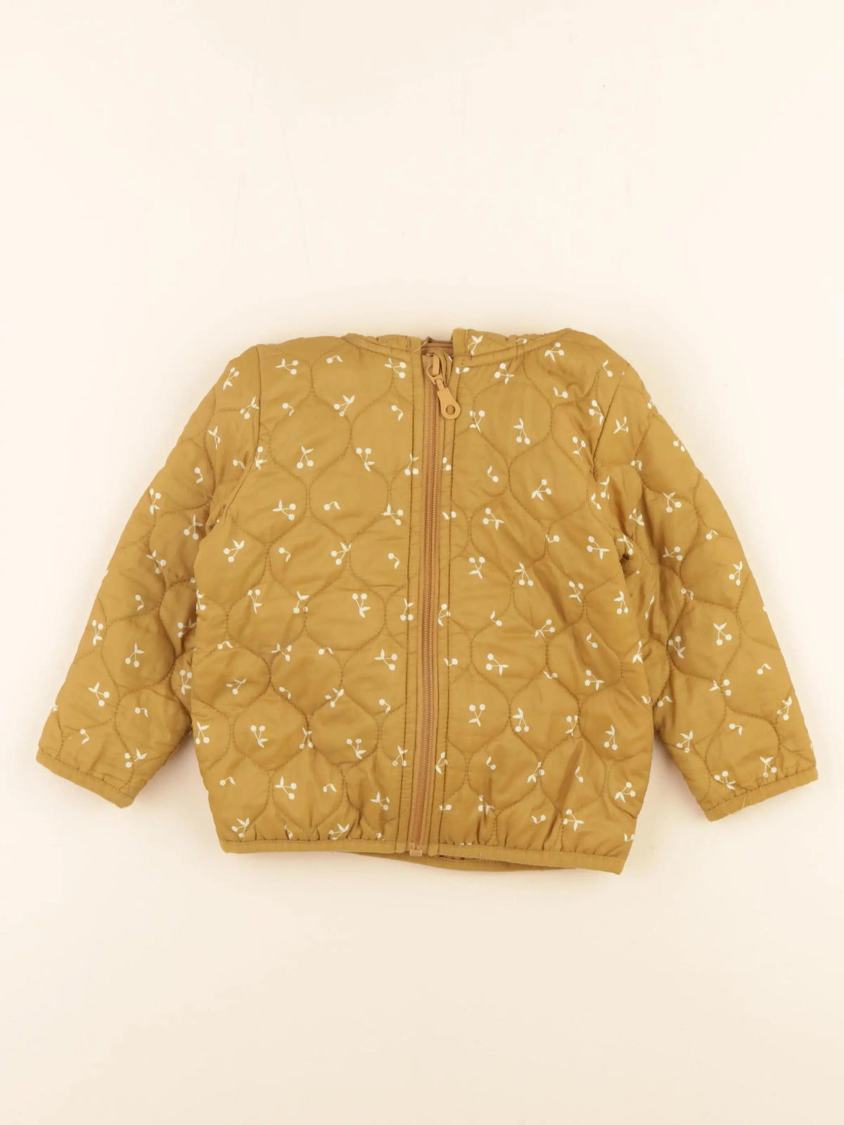 Vertbaudet - doudoune jaune - 2 ans