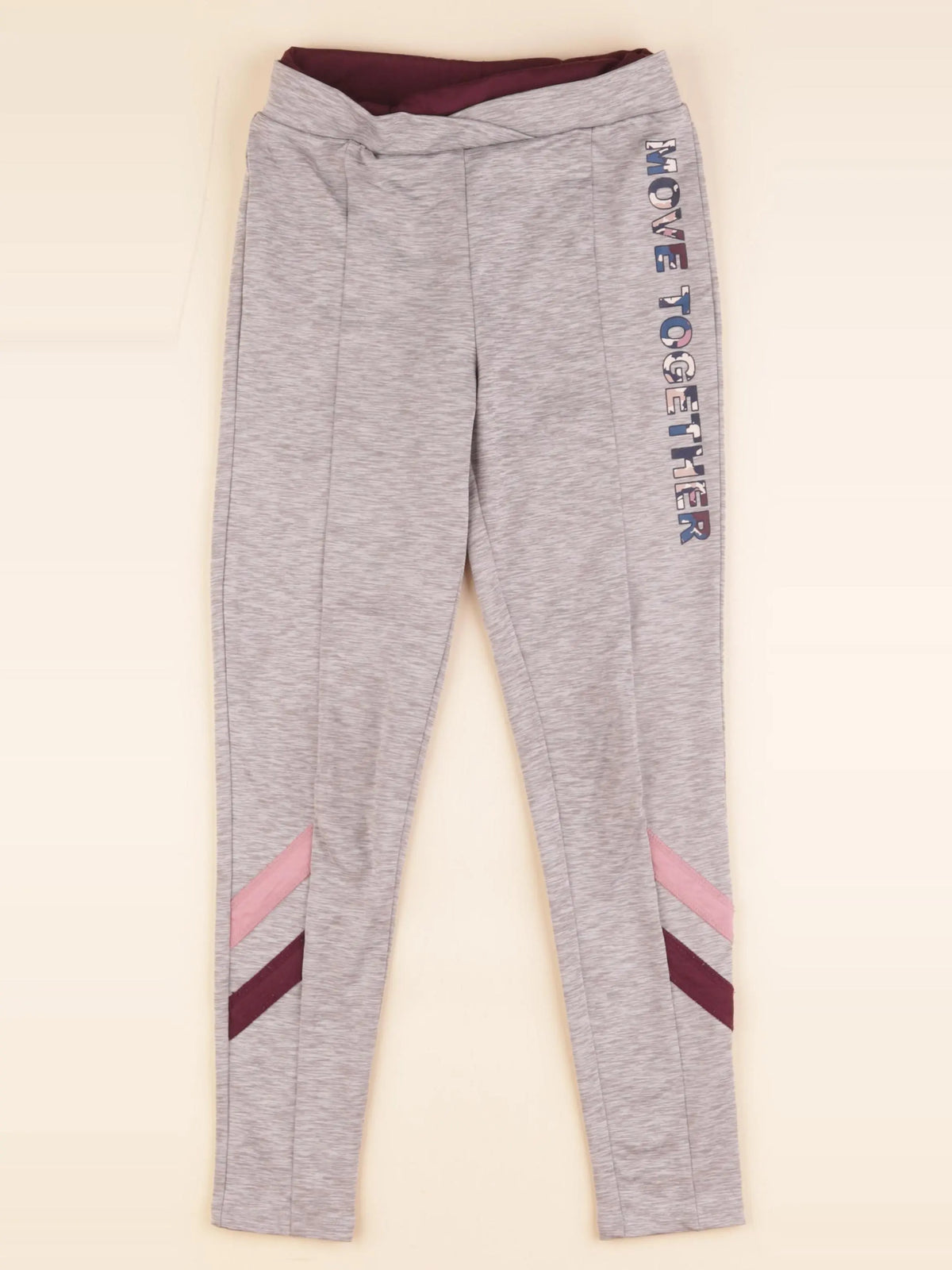 Vertbaudet - legging gris - 8 ans
