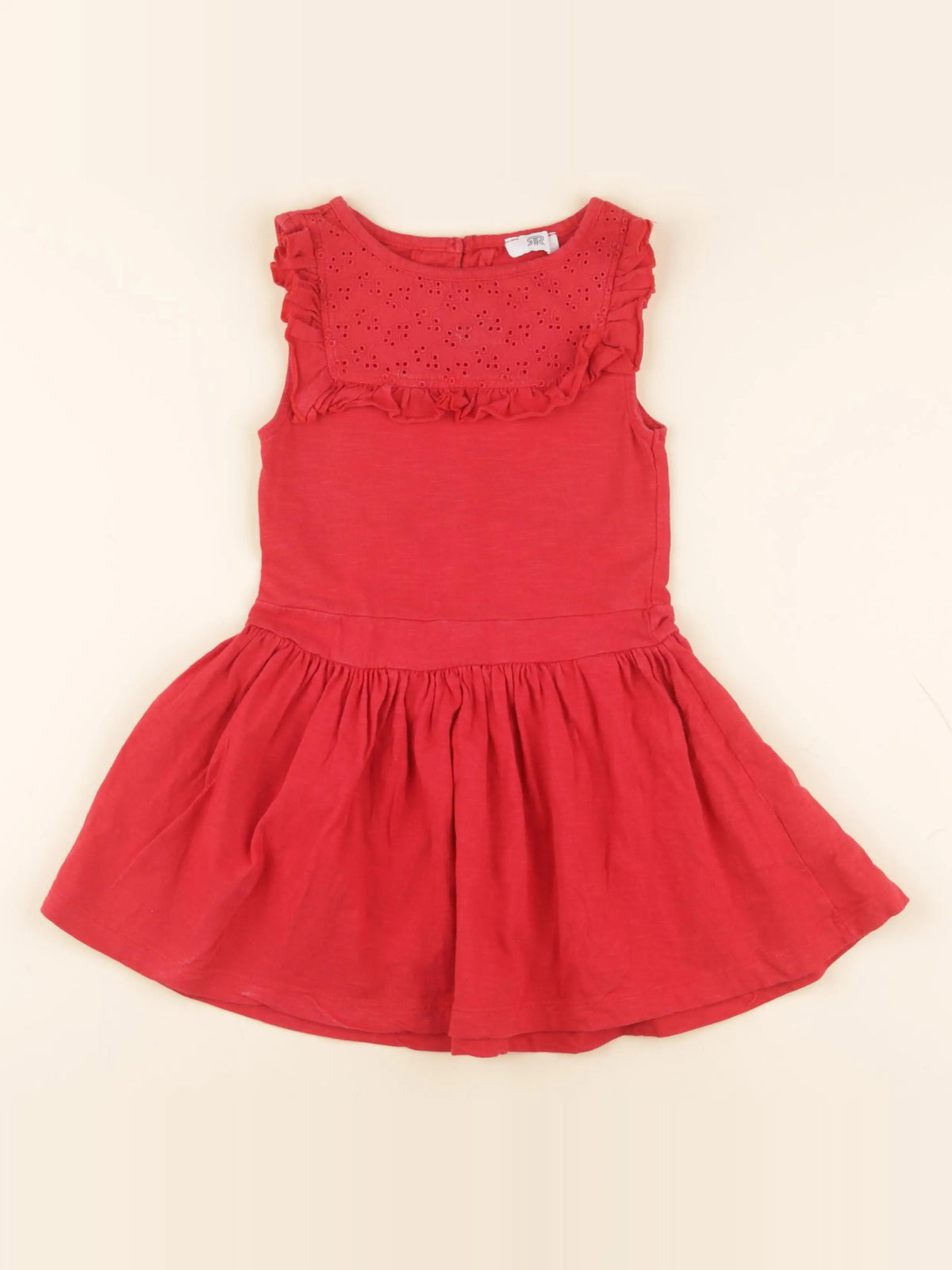La Redoute - robe rouge - 4 ans