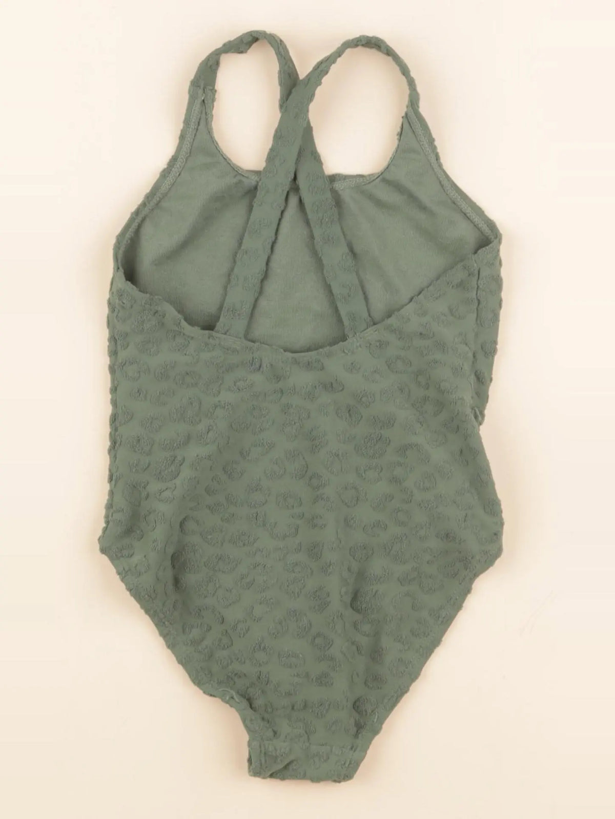 Zara - maillot de bain vert - 3/4 ans