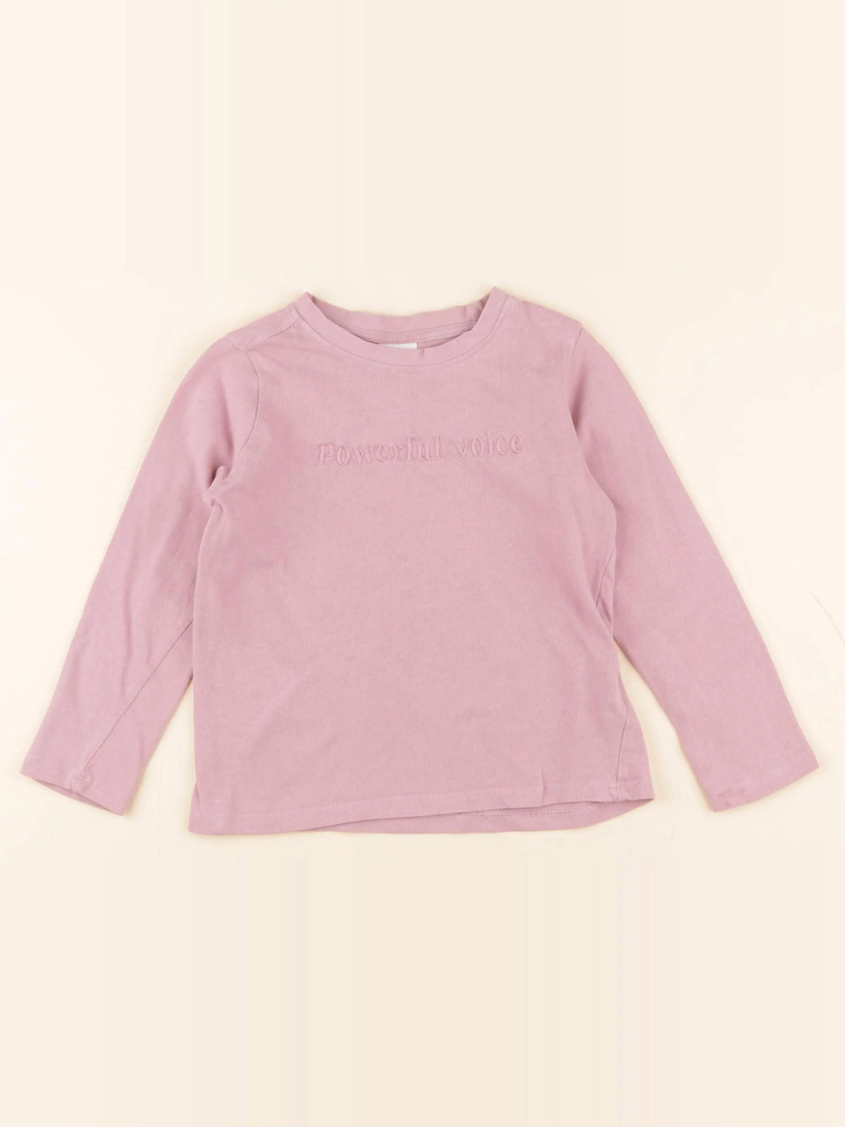 Zara - tee-shirt rose - 7 ans