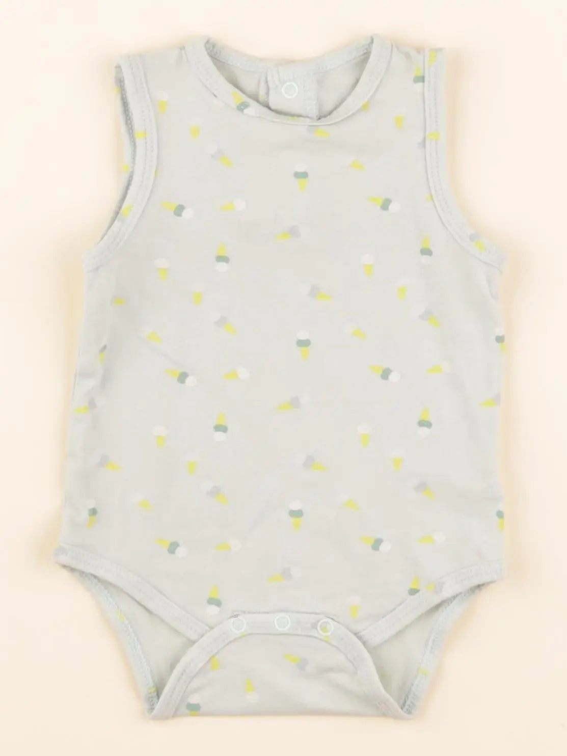 Vertbaudet - body vert - 6 mois
