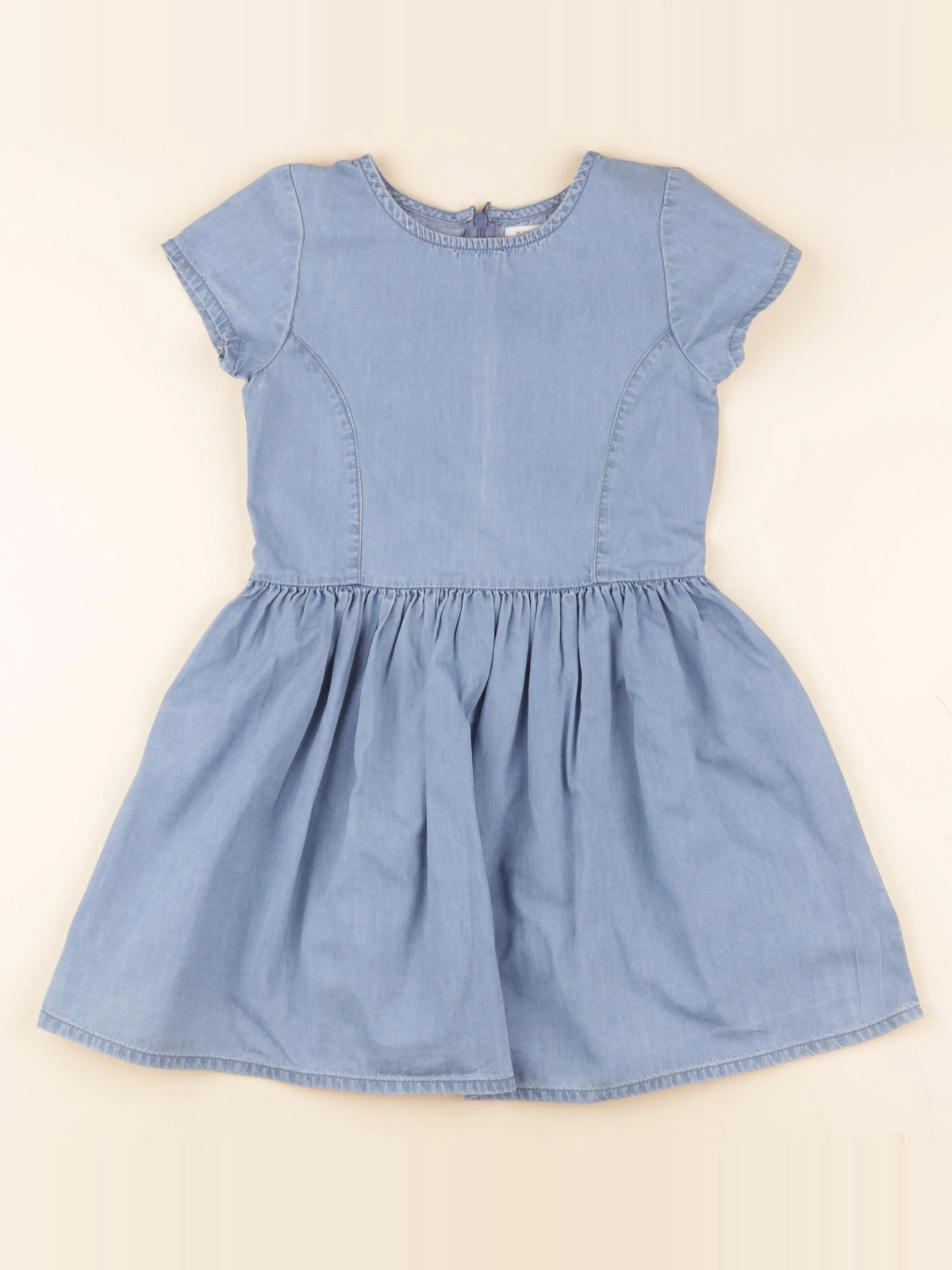 Monoprix - robe bleu - 8 ans